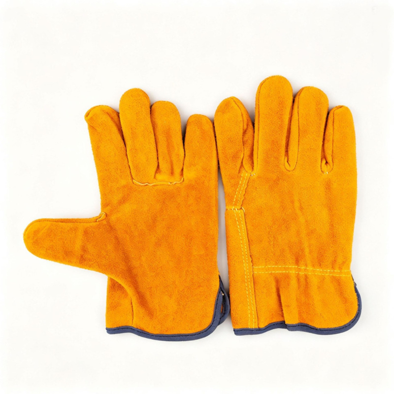 wholesale heat resistant leather work glove
